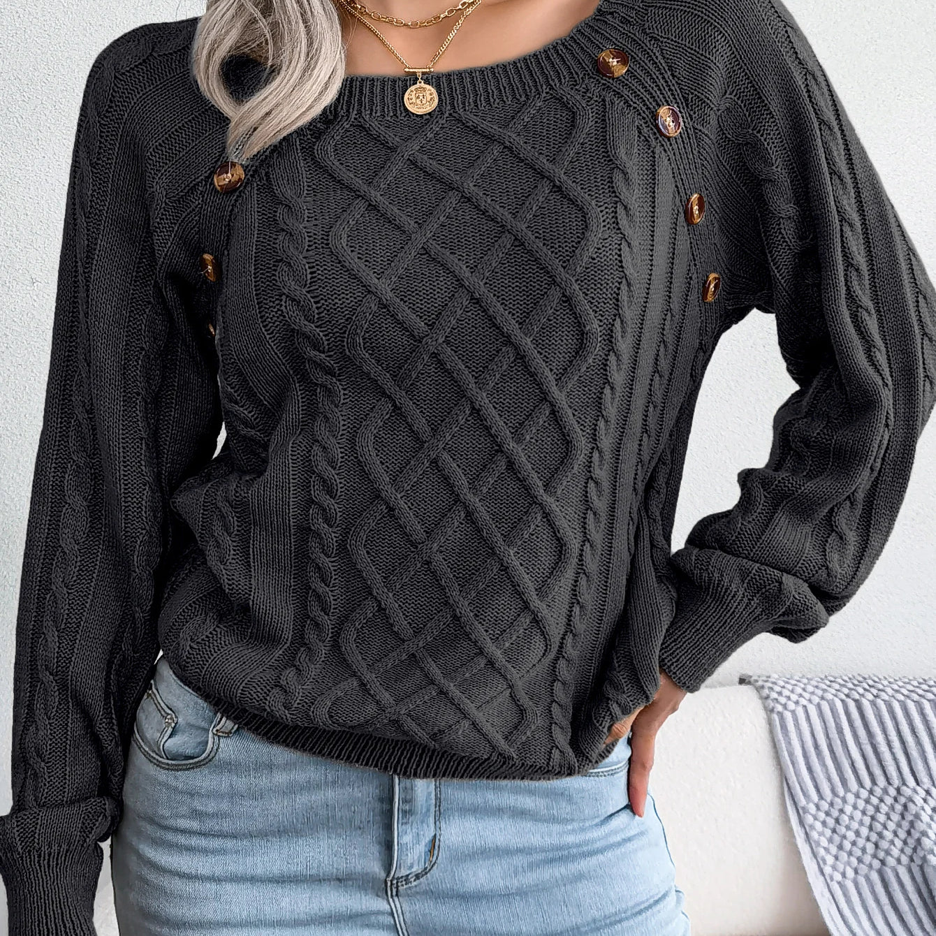 Sweater Las Cruces - Klouss - Chile - Mujer - Sweater - invierno, Otoño / Invierno, sweater
