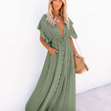 Vestido Nissi - Klouss - Chile - Mujer - Vestido - Oferta, salida de baño, verano, Vestido camisero, vestido de verano