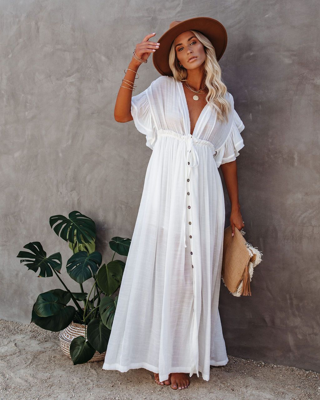 Vestido Nissi - Klouss - Chile - Mujer - Vestido - Oferta, salida de baño, verano, Vestido camisero, vestido de verano