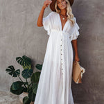Vestido Nissi - Klouss - Chile - Mujer - Vestido - Oferta, salida de baño, verano, Vestido camisero, vestido de verano
